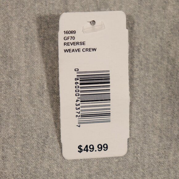 NWT Champion Men's Reverse Crew Sweatshirt in Gray Size Medium - Picture 8 of 13